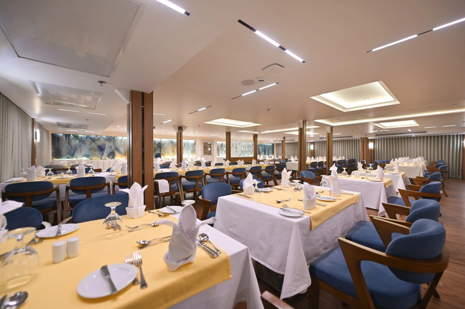 Restaurant aboard the Concerto III Nile Cruise Nile cruise